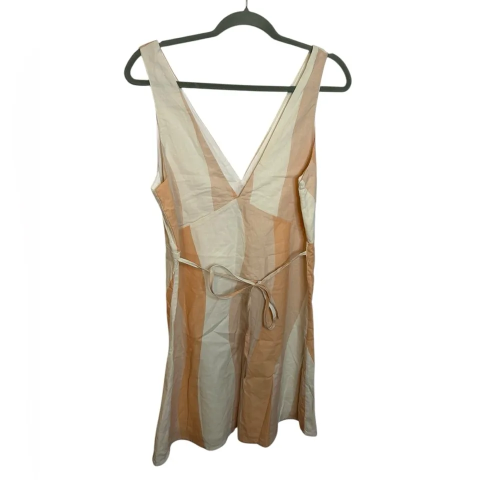 Nwt Rhythm Sundown Mini Dress Tan Size L - Image 5
