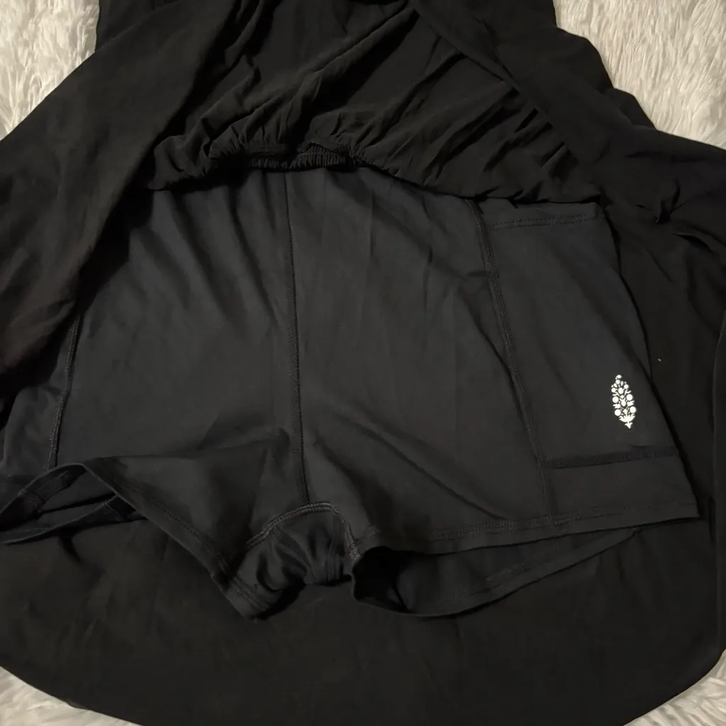 FP Movement by Free People Black Mini Dress - Image 8