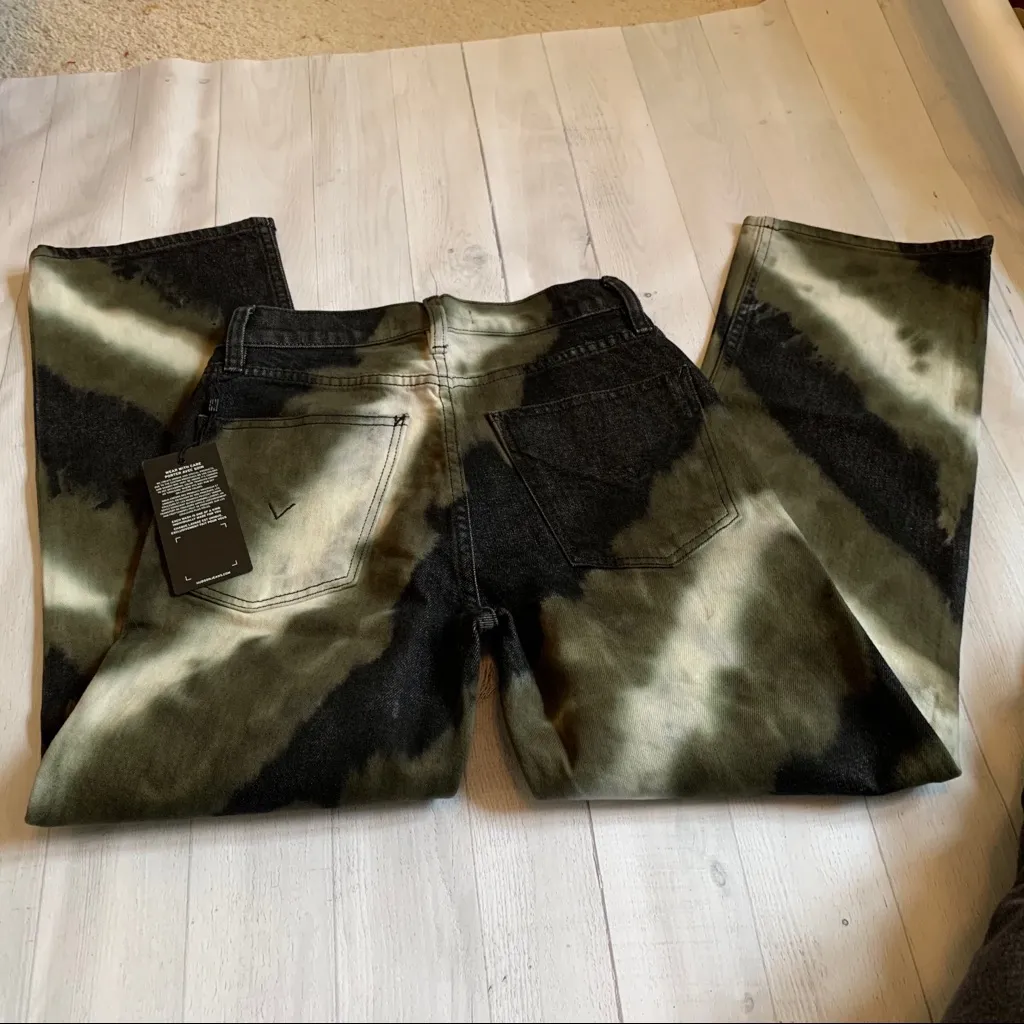 Hudson Tie Dye Army Mid-Rise Jeans - Image 4