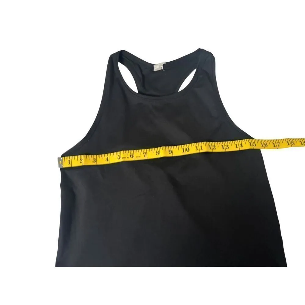 90 degree black workout tank size large - Image 3