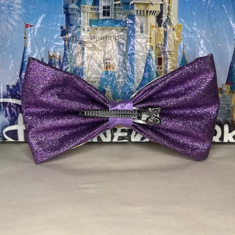 Disney parks interchangabow small world glitter interchangeable minnie ears bow - Image 2