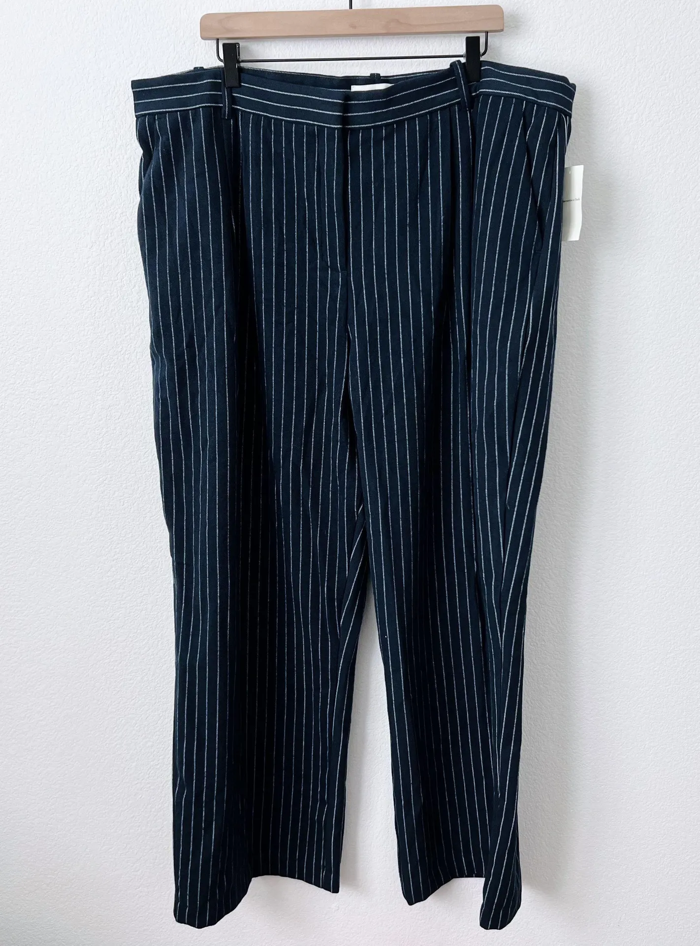 Pinstripe Trousers - Image 3