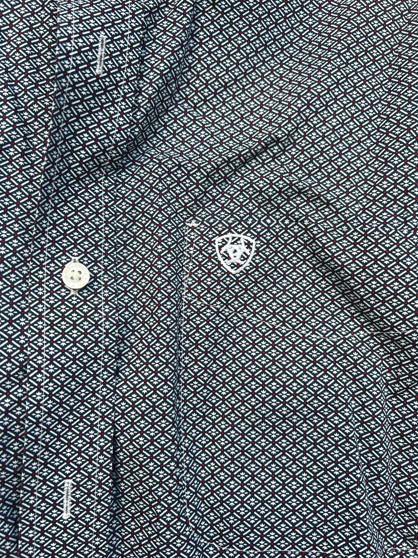 Ariat Men's Gene Classic Fit short-sleeve button-down shirt size Large - Image 5