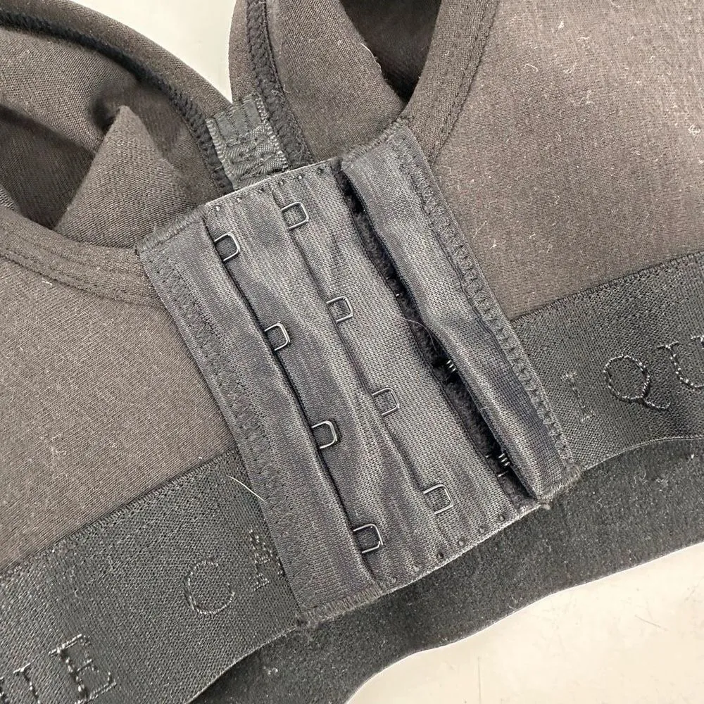 Cacique Cotton Unlined No-Wire Bra‎ Black Size 46D - Image 8