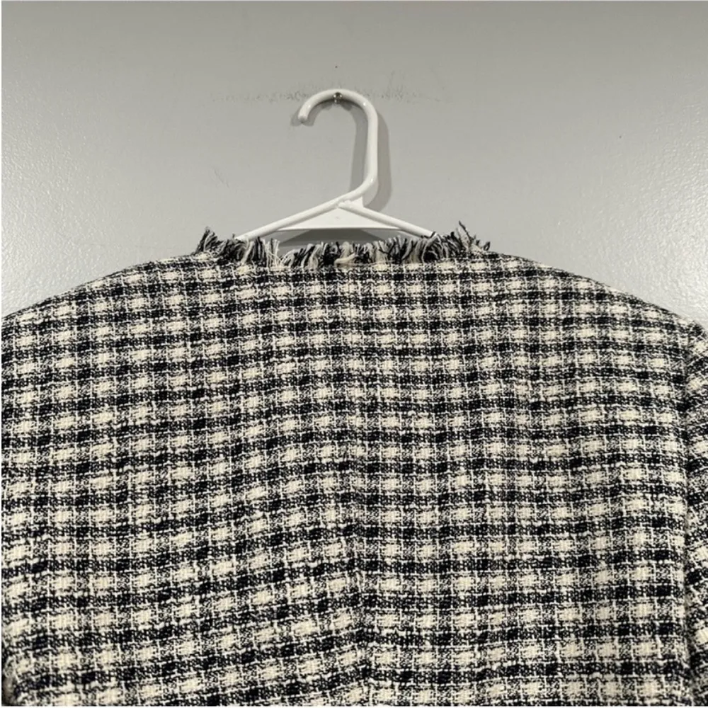 Boss Hugo Boss Jatwea Houndstooth Tweed Jacket US 6 - Image 6
