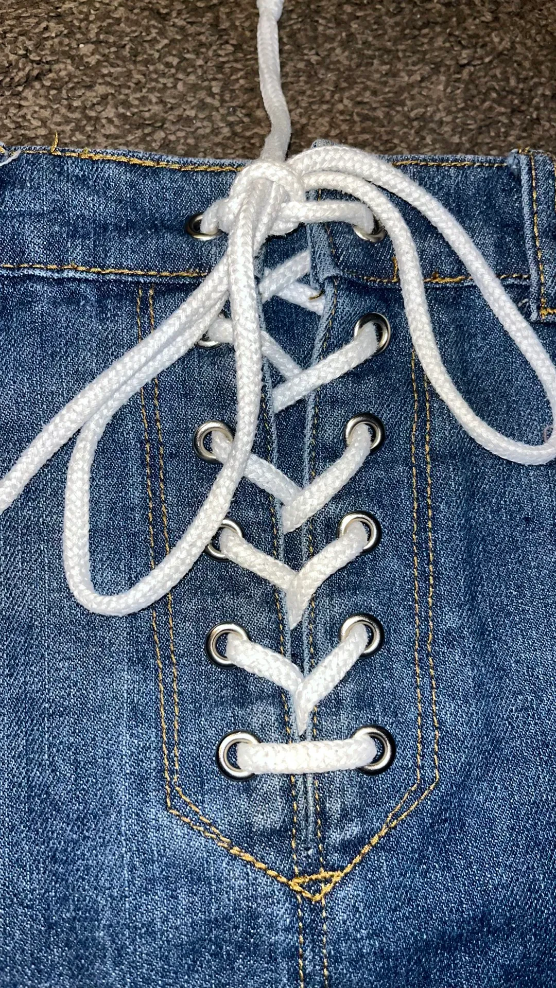 Denim & denim Denim Mini Skirt - Image 3