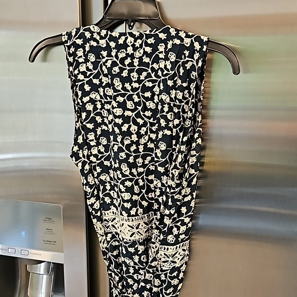 đź’•NATALIE MARTINđź’• Kate Maxi Wrap Dress Pomegranate Print Indigo Blue Medium NWT - Image 15