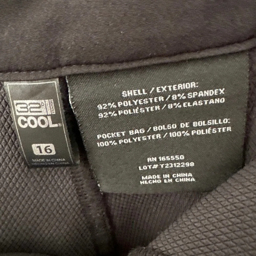 32 Degrees Cool Lightweight Black Athletic Pants -Size 16 - Golf - Image 5