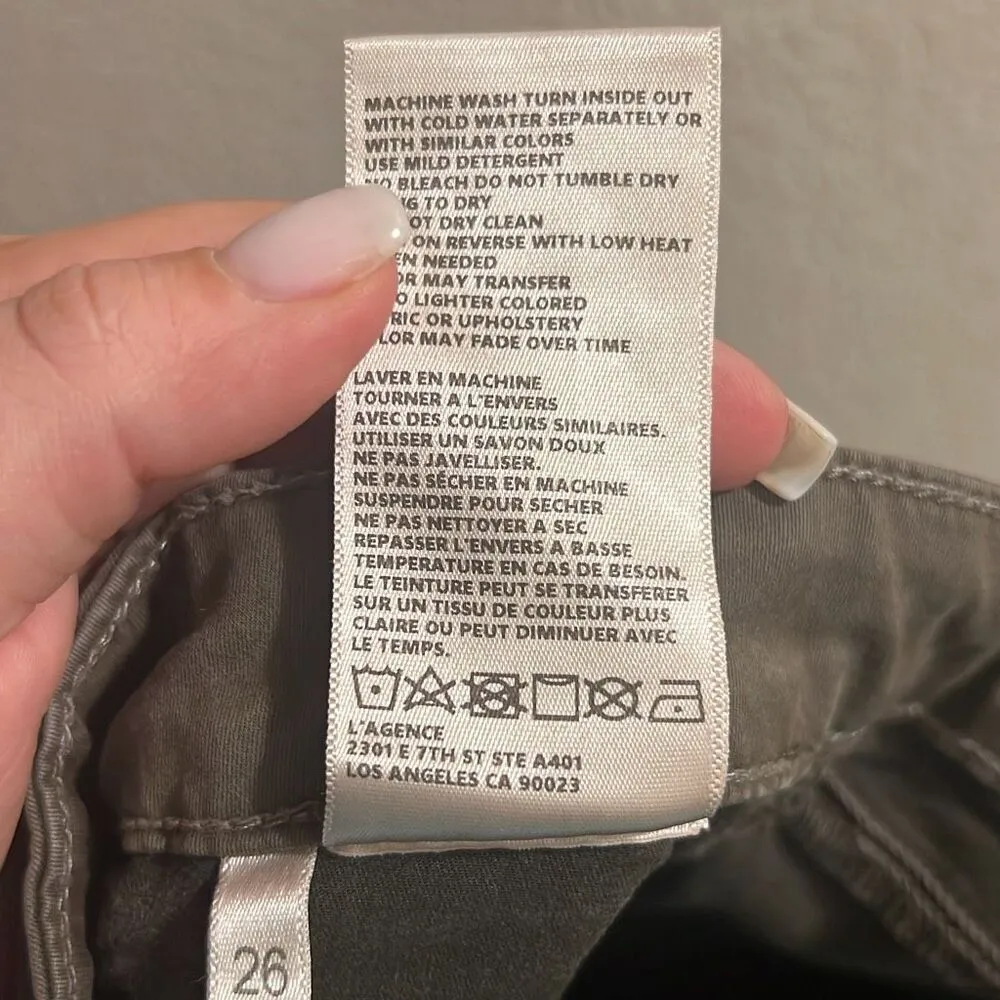 ✨Margot Crop Skinny Sz 26 Green Pants L'AGENCE✨ - Image 11