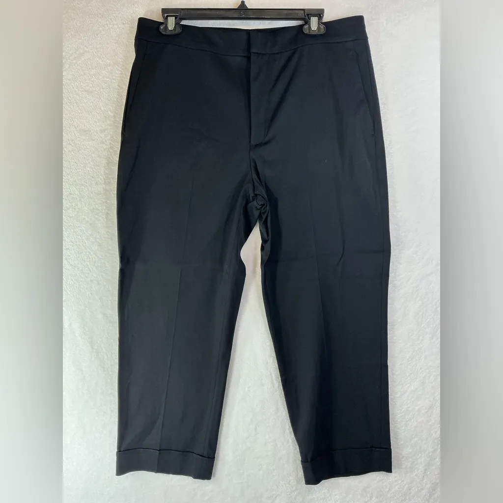 Zara Black Cropped Women's Pants - Image 2