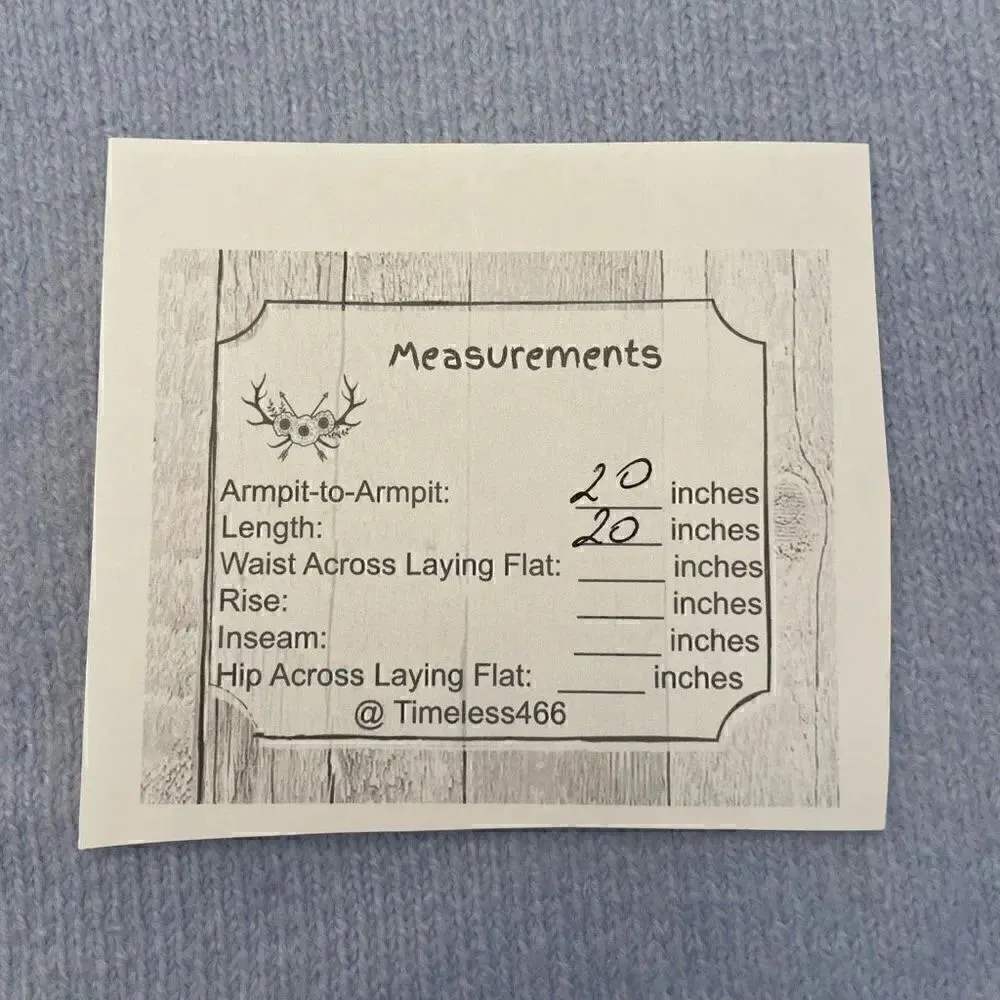 ZARA FAUX FUR TRIM Cream Fur Cuffs  KNIT BLEU SWEATER CROP  SOFT SZ S # 1725 - Image 11