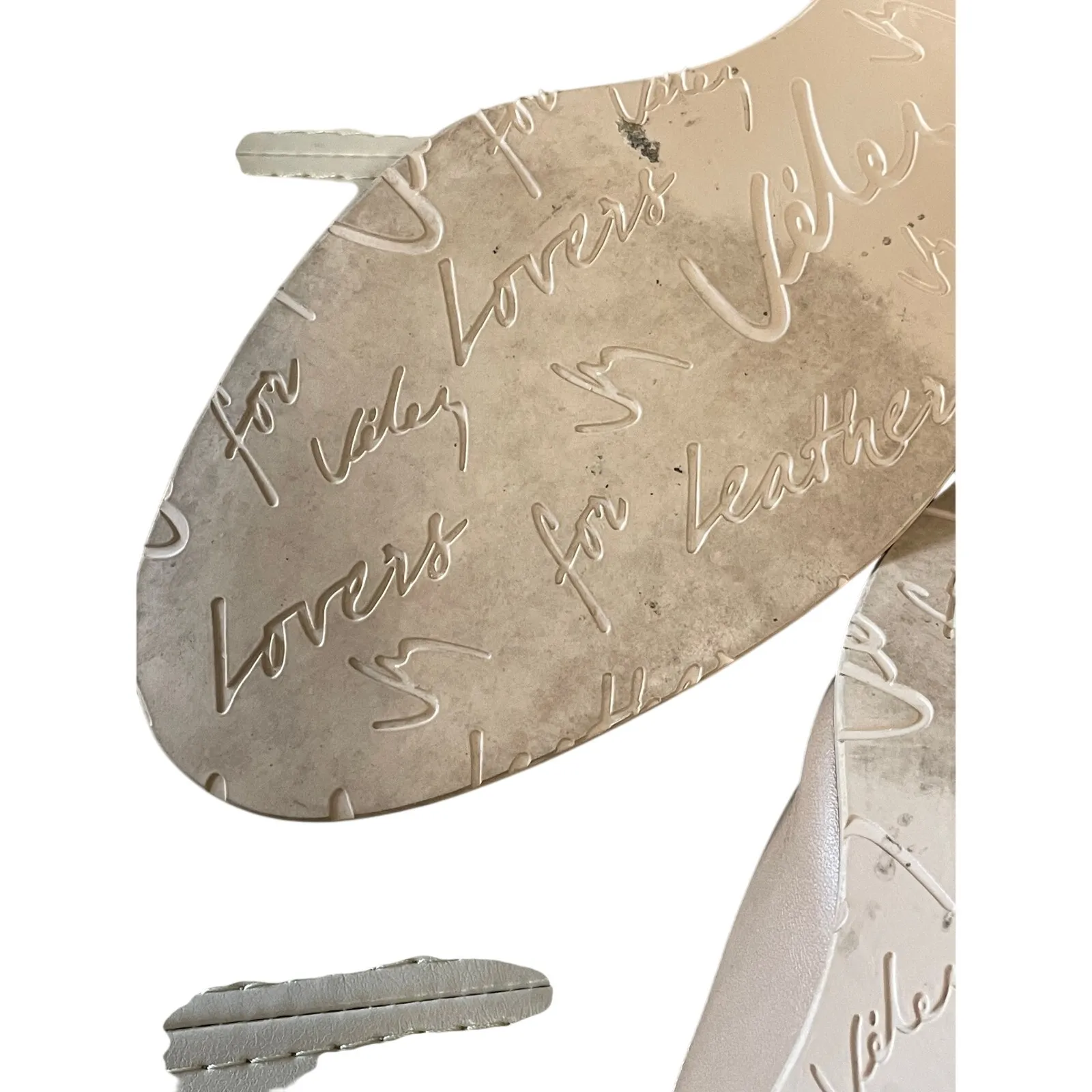 Velez Womens Taupe Leather Oxfords Shoes size 37 - Image 7