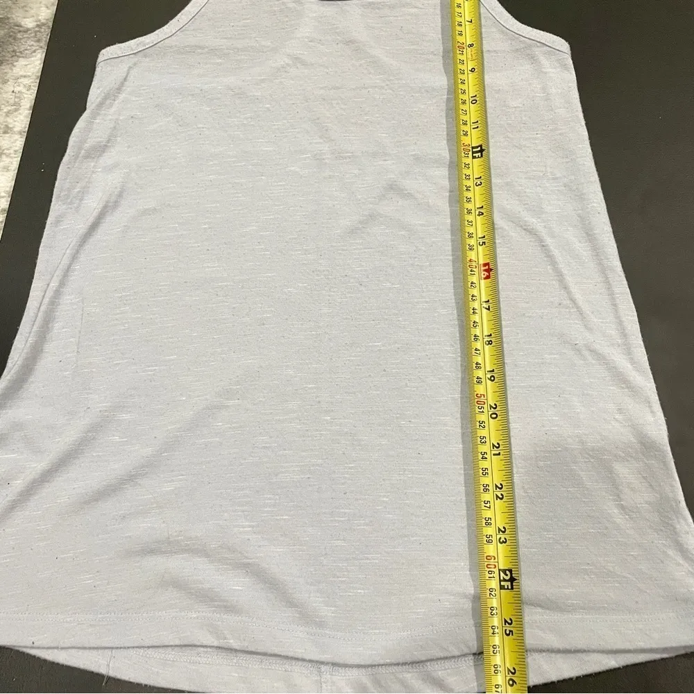 SO Blue Racerback Mesh Tank Top - Image 9