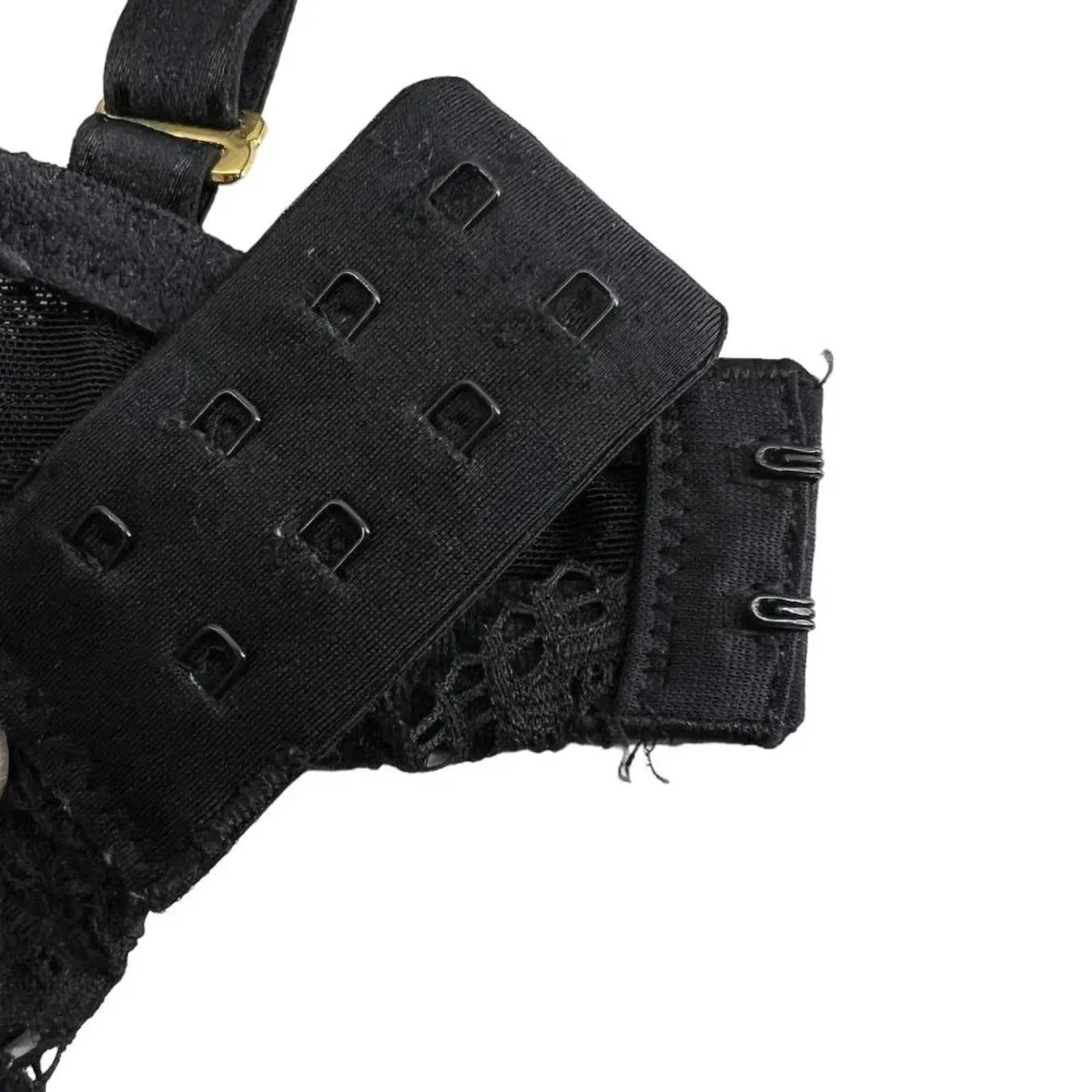 Soma Embraceable Enchanting Lace Demi Bra 32D Black - Image 5