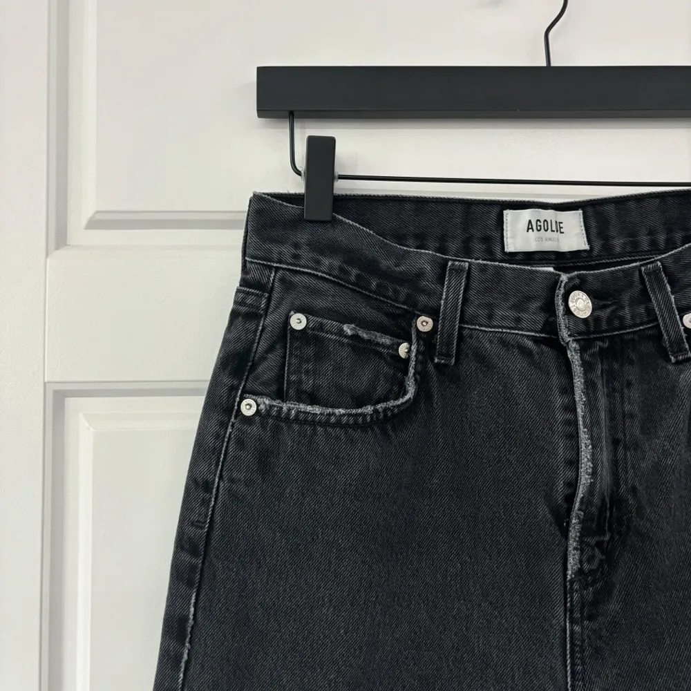 AGOLDE Cherie High Rise Straight Jeans Distortion - Image 8