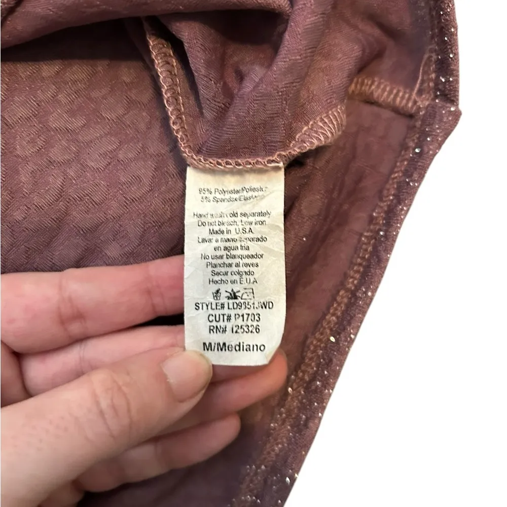 Windsor pink purple sparkly Backless Cut Out Mini Dress size medium - Image 9