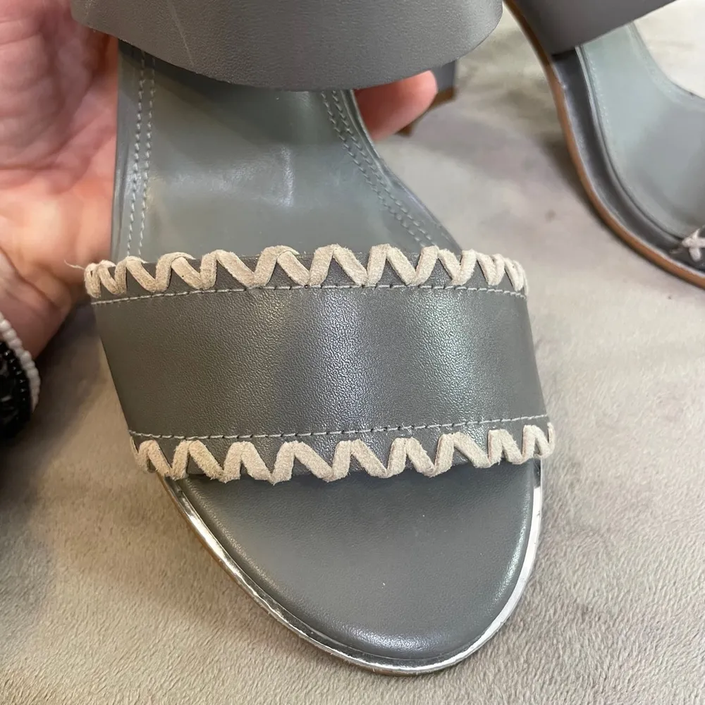 Rare Dune London Chunky Sandal Heels - Designer Statement, Size 39 (US 8) πβ¨ - Image 11