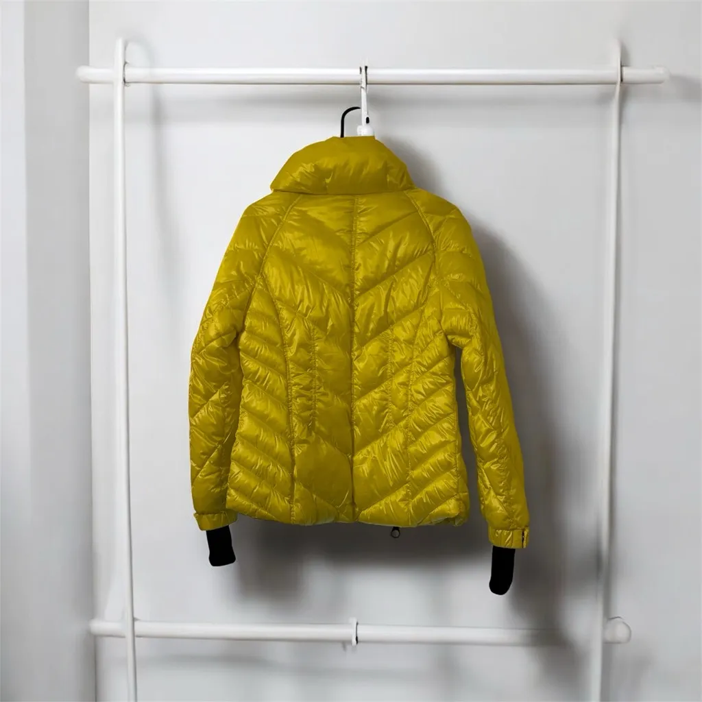 Guess Cire | Puffer Jacket In Highlighter Yellow Women's | NWOT | M/M - Image 3