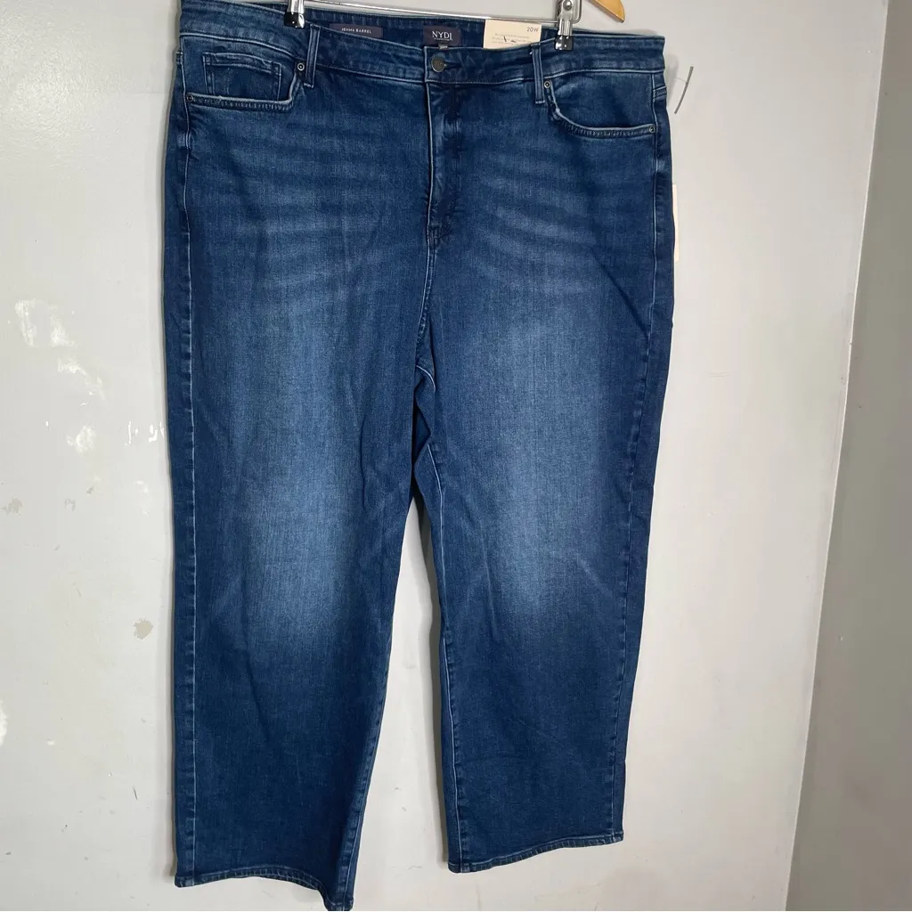 NYDJ Women's Jemma‎ Barrel High Rise Jean Moonlight 20W - Image 2