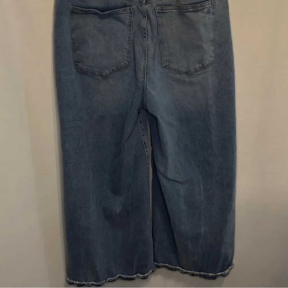 DL1961 Vintage Hepburn Wide Leg High Rise Size 20W Denim Jeans RN 126855 CA41000 - Image 4