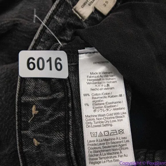 Madewell The Curvy Perfect‎ Vintage Straight Jean in Lunar Wash, 25 - Image 14