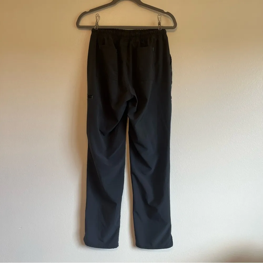 Scrubstar Size Small Women's Straight Leg Scrub Pants in Pewter Dark Gray - Image 9