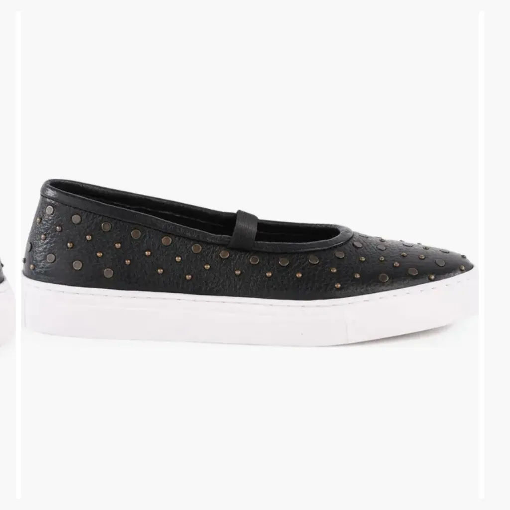 Seychelles NEW Moon Child Stud Mary Jane Flat in black leather size 7 women’s - Image 12