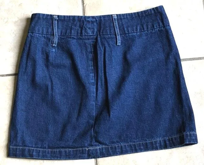 Denim Mini Skirt - Image 2