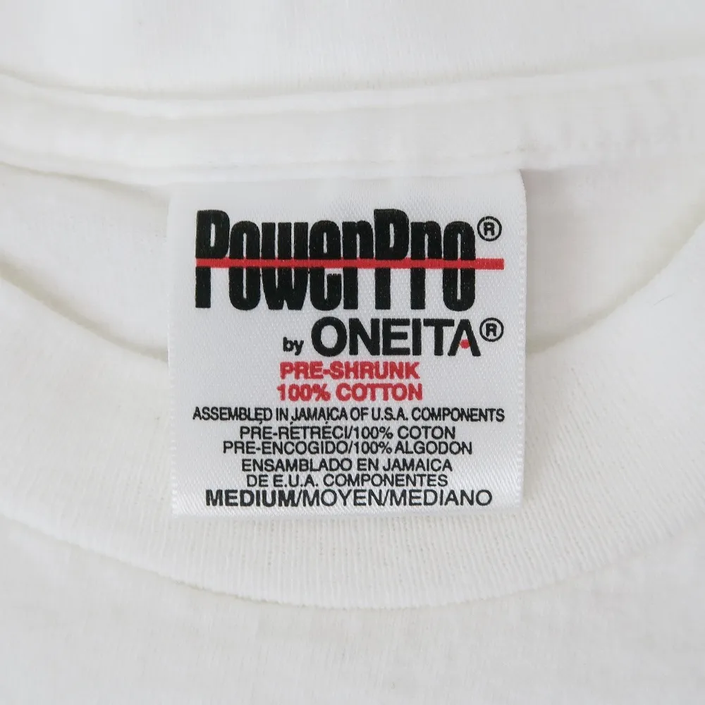 Vintag 90s Cottagecore Puff Print Butterfly Tulip Floral Shirt White Size M - Image 7