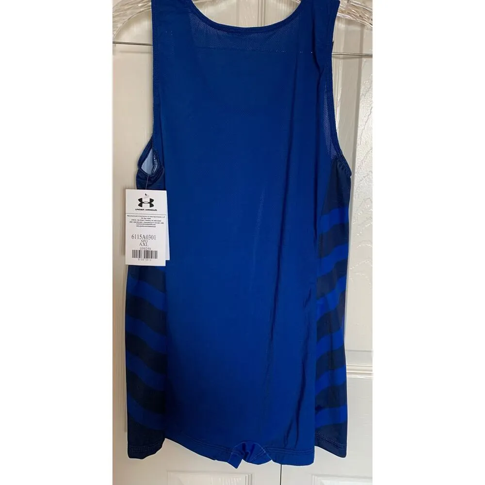 Under Armour x Elite Sportswear one piece swimsuit blue size AXL - Image 3