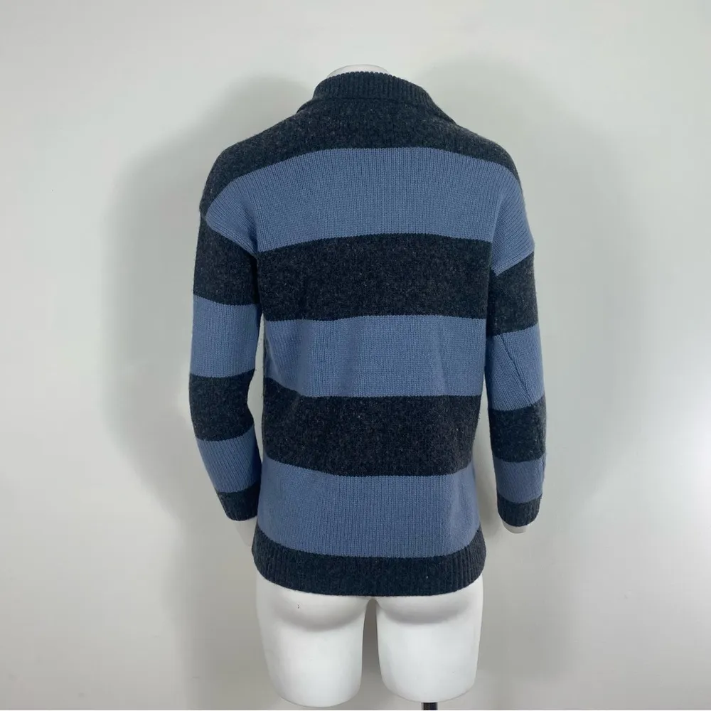 MADEWELL RUGBY STRIPED POLO SWEATER - Image 8