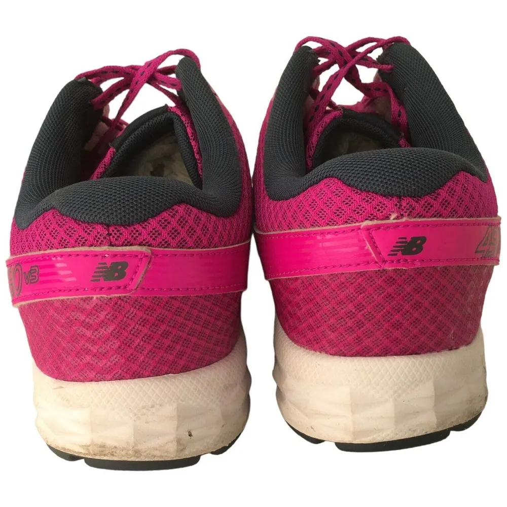 New Balance 490 V3 Speed Ride Running Sneaker Womens Pink 8 - Image 9