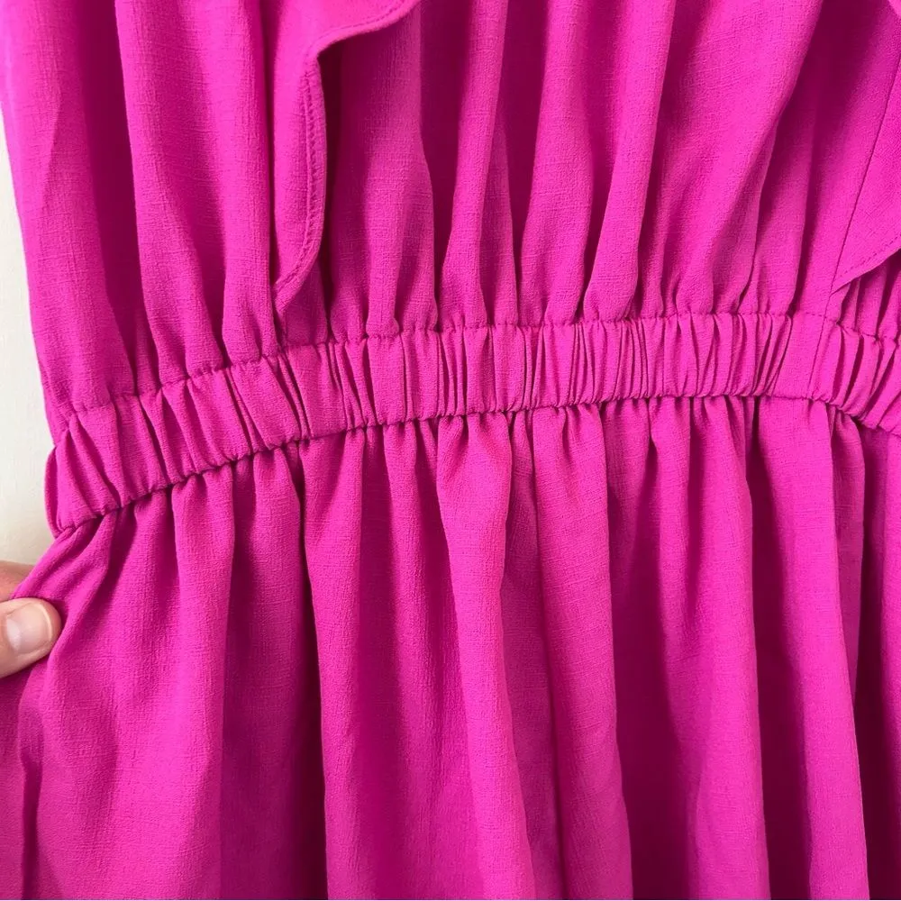 NWOT Andree by Unit Hot Pink Romper - Image 10