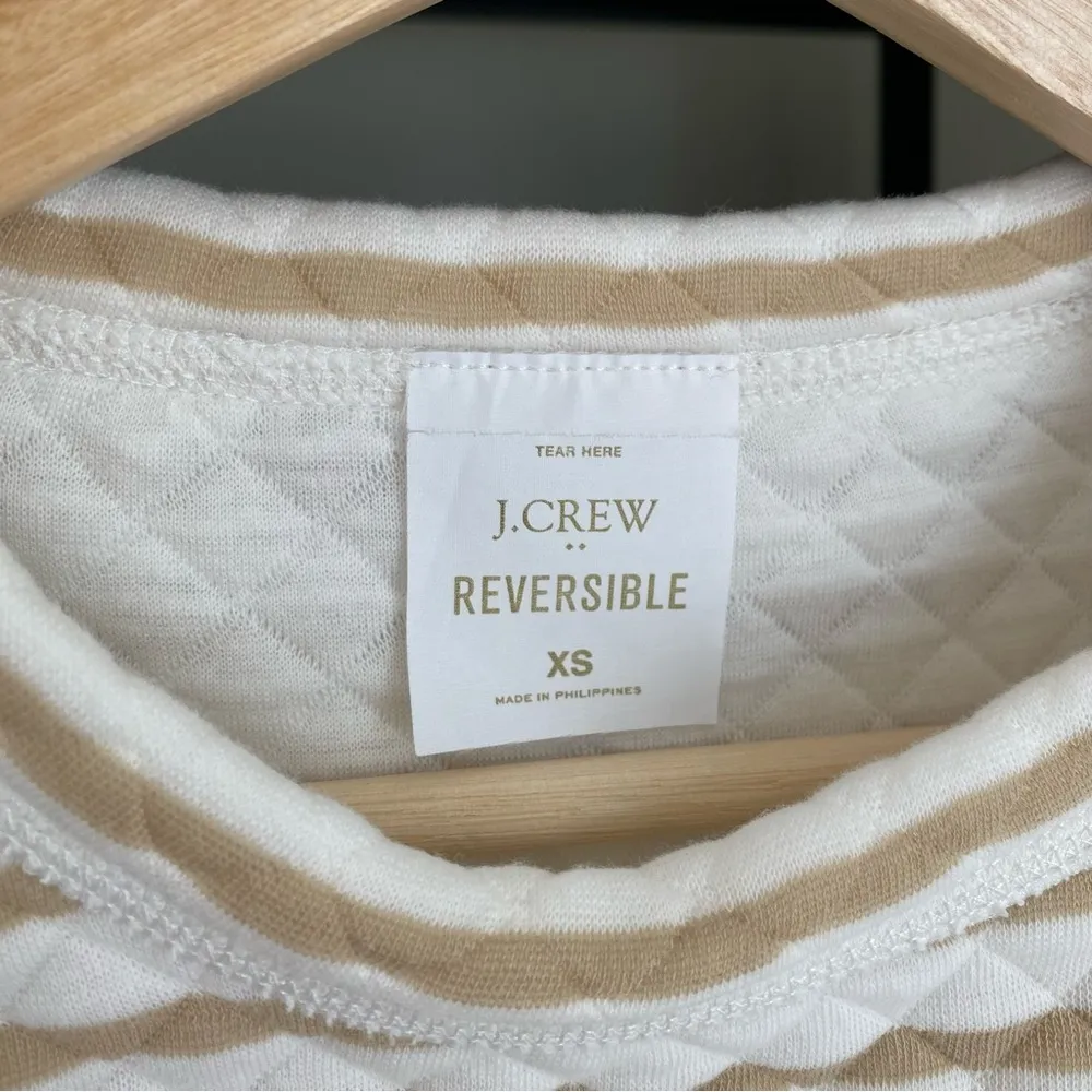 J.Crew  Reversible Quilted Pullover - Image 4