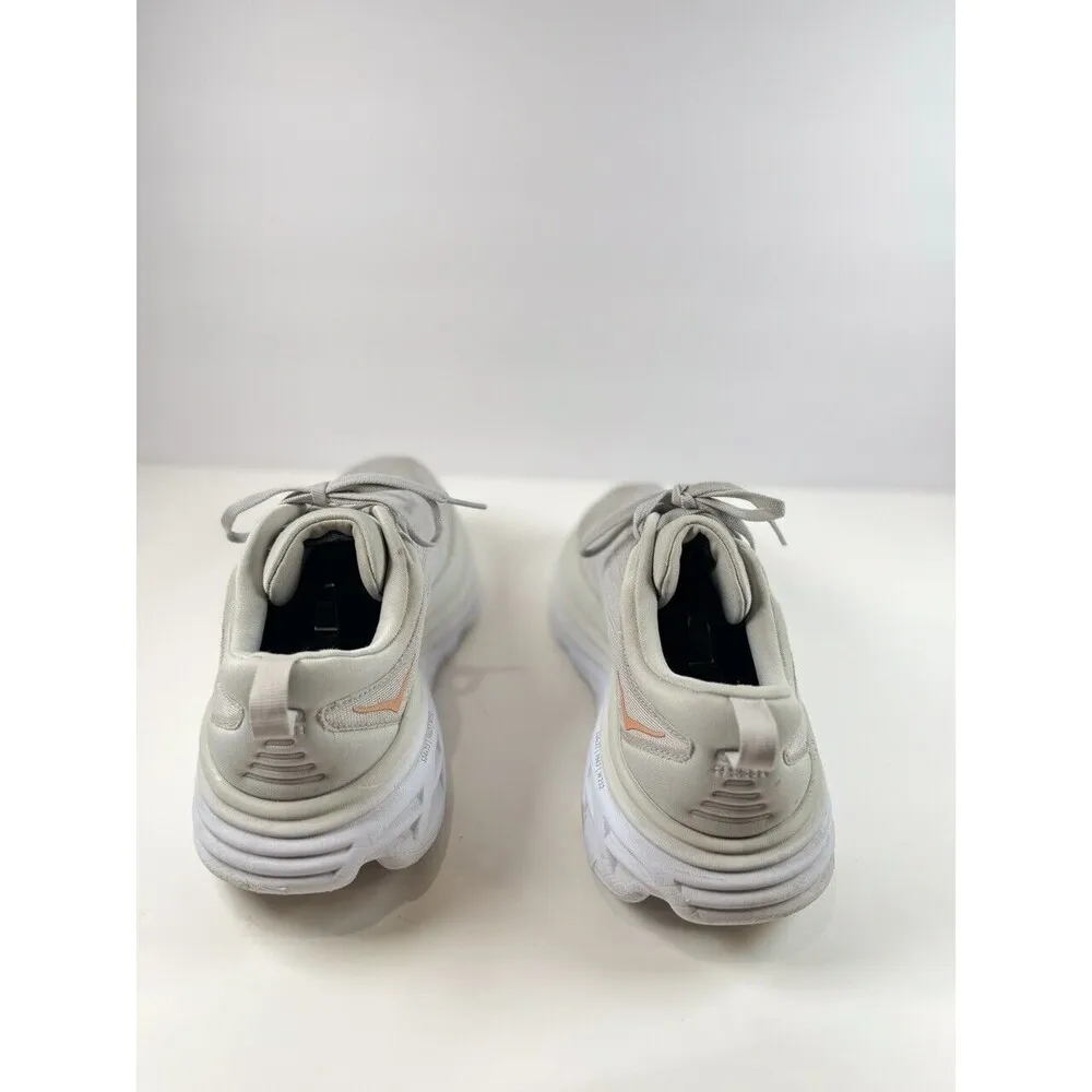Hoka One One Bondi 8 Womens Shoes Gray Athletic Running Sneaker Trainer US 10 B - Image 7