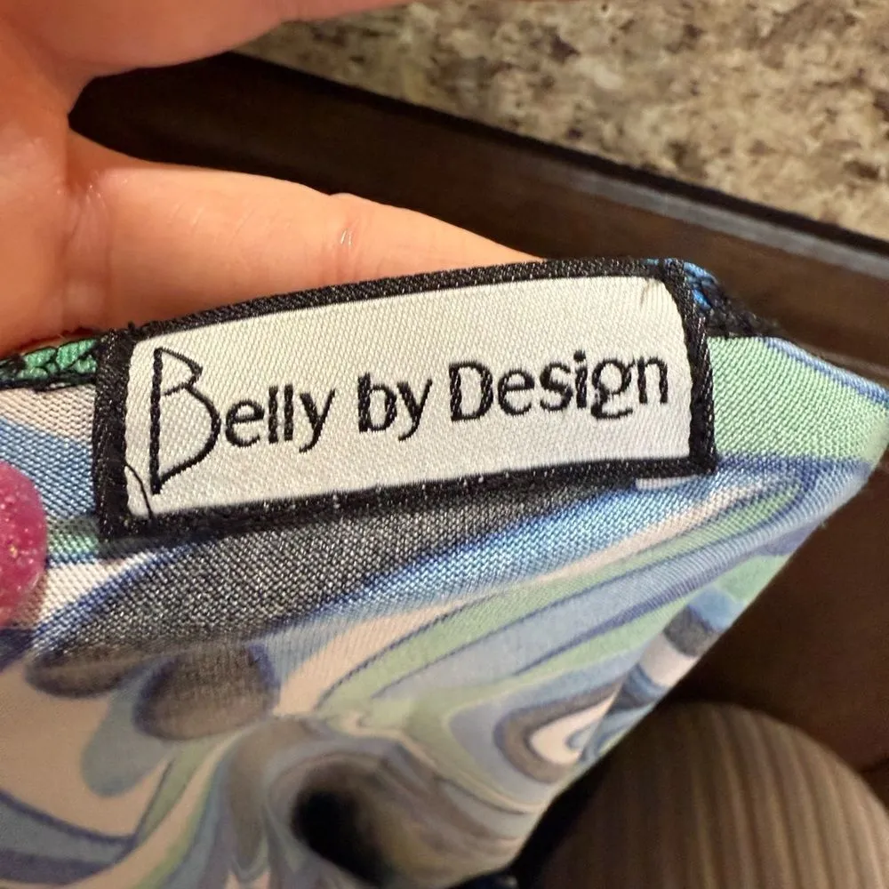 Belly By Design Size 3X Green and Blue Blouse - Image 6