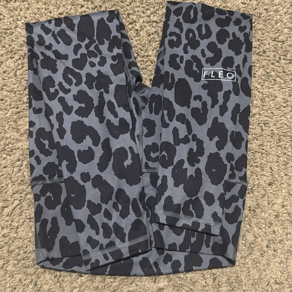 Fleo cropped leggings Black Size M - Image 4