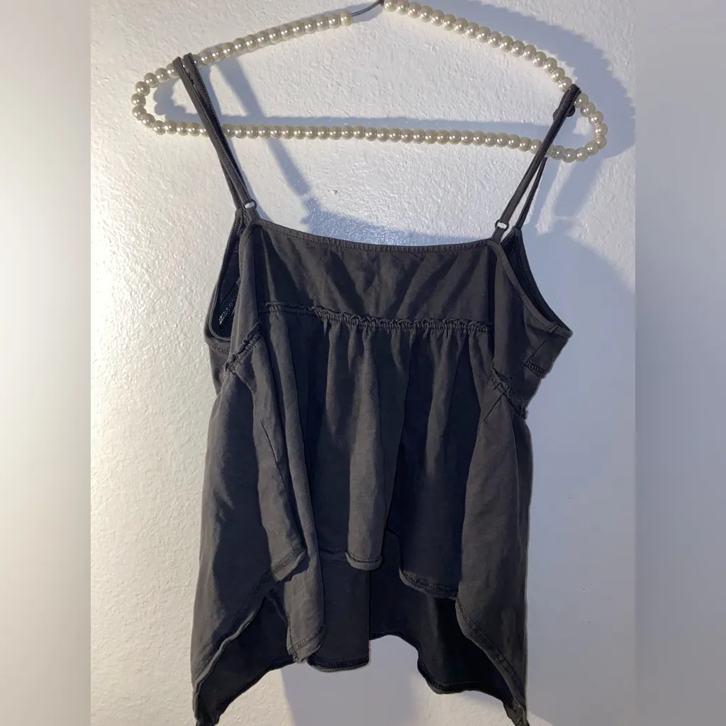 American eagle aerie NWTS YTK gray babydoll tank top size medium - Image 4