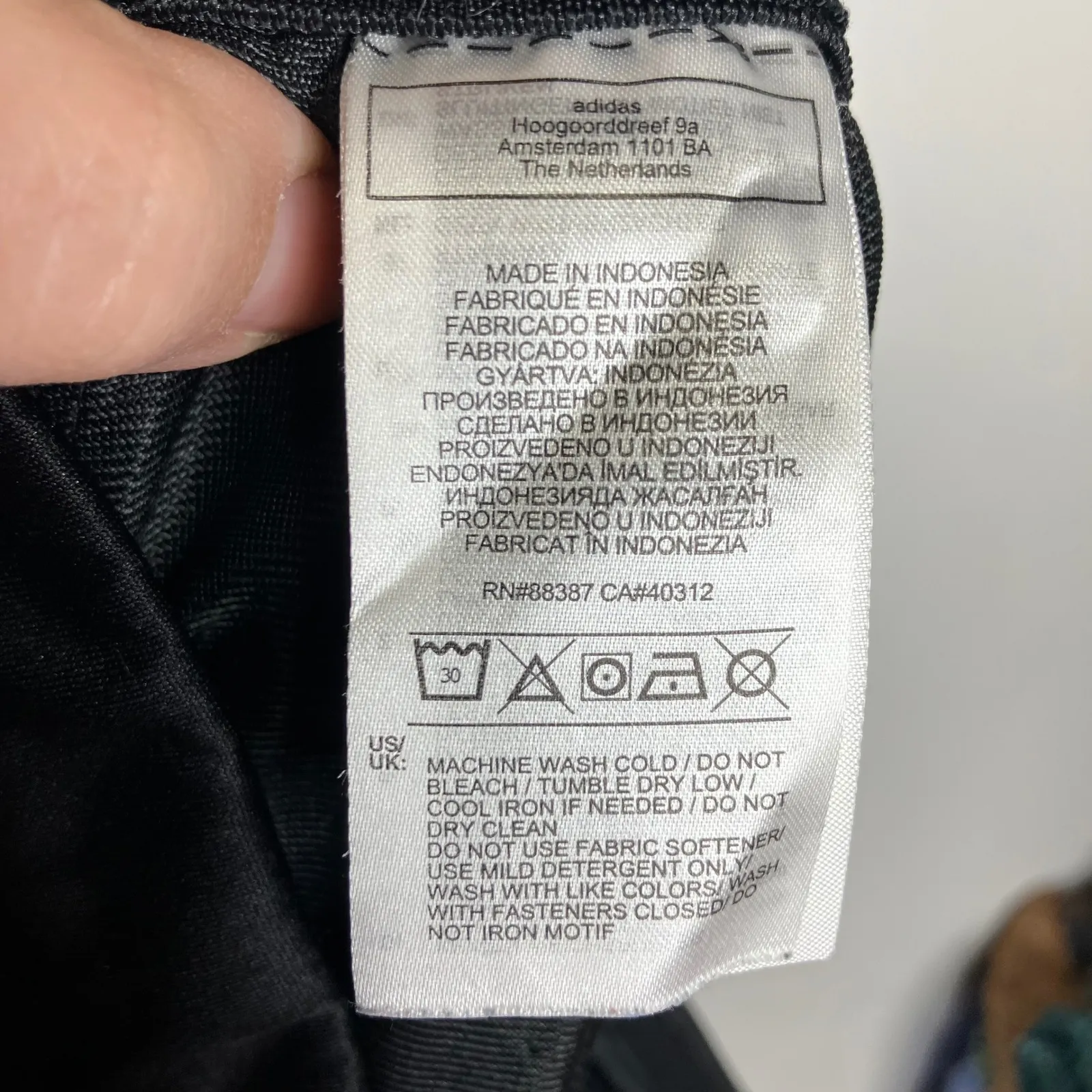 Adidas axis woven 3.0 training shorts gray black men's size XL athletic - Image 8