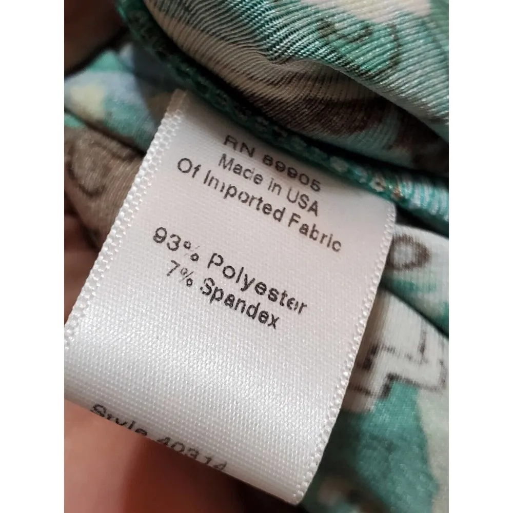 Scott Taylor Women Blue Polyester V - Image 10