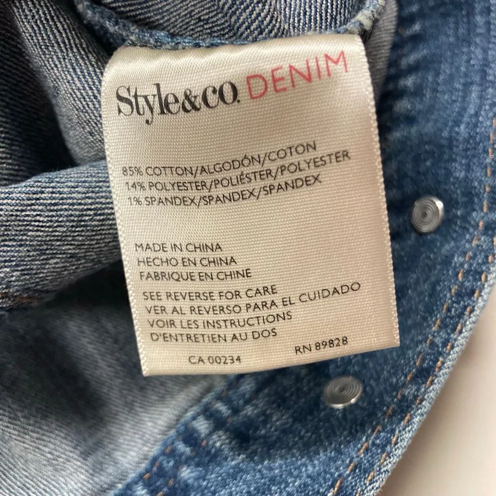 STYLE & CO.Denim Vest‎ - Image 5