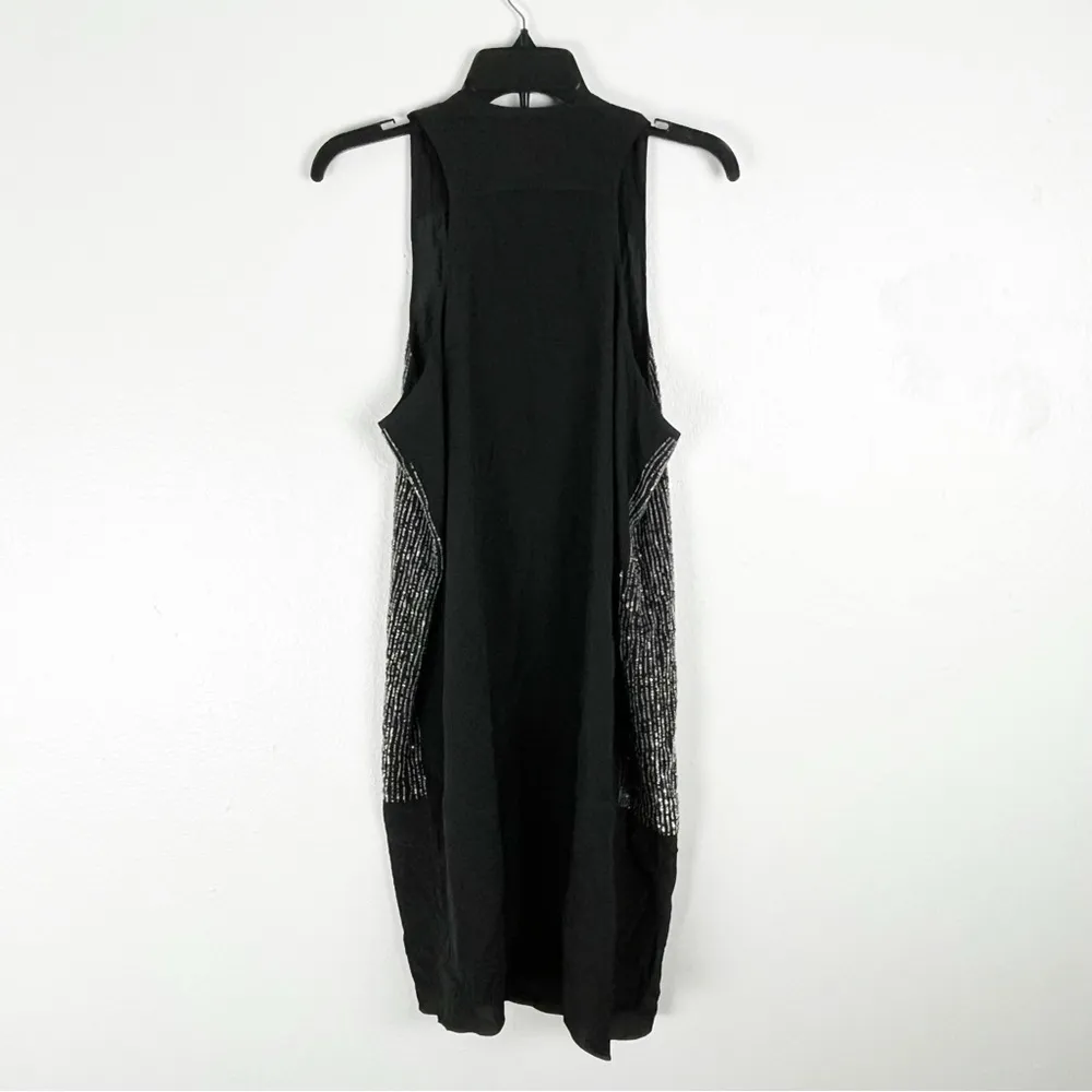 EILEEN FISHER Rivulet 100% Silk Crepe de Chine Racerback Top, Size Medium - Image 2