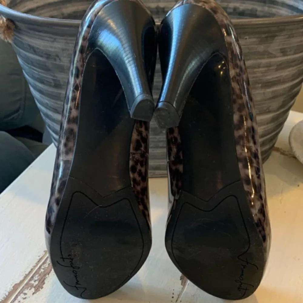 Franco Sarto Animal Print Heel - Image 4