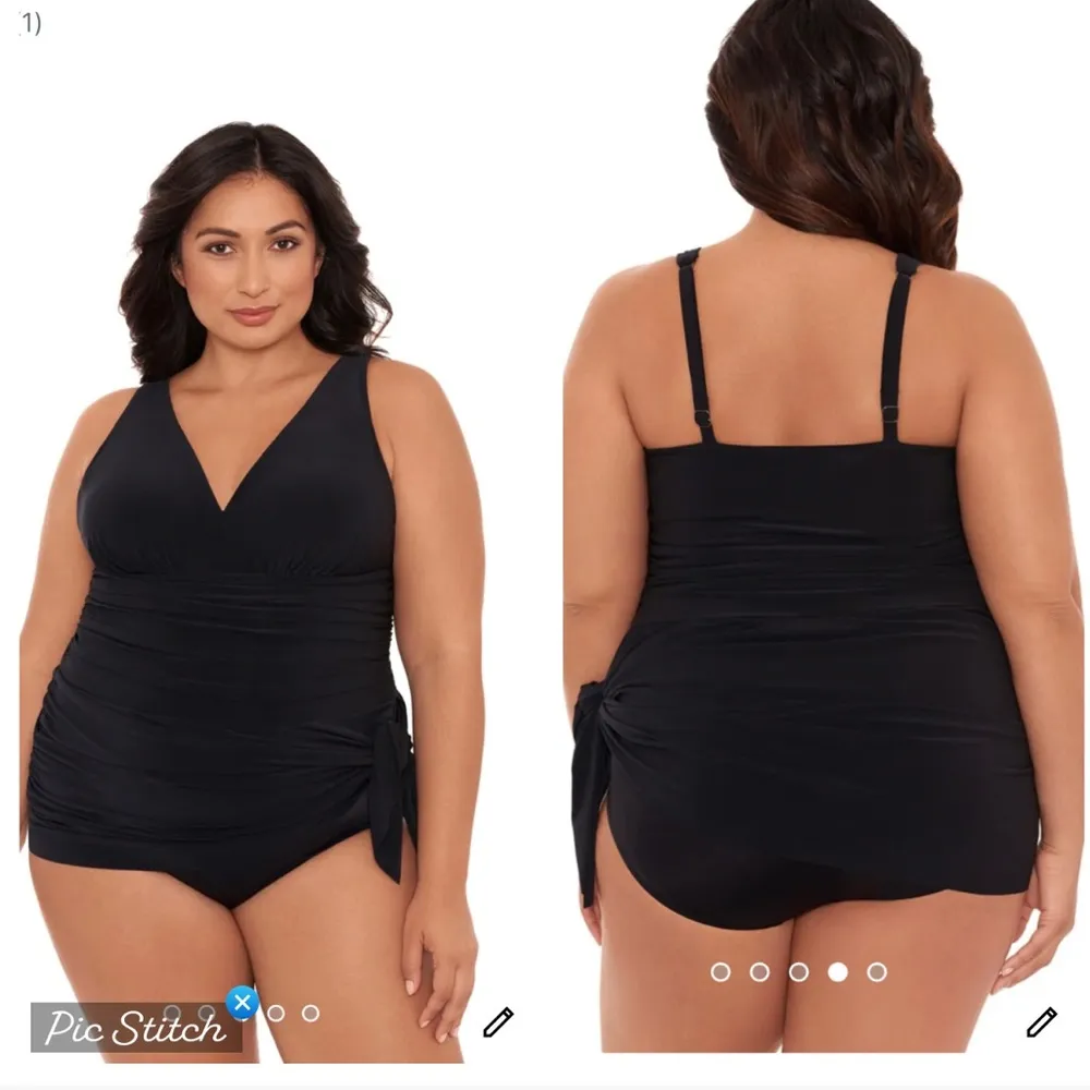 Magicsuit Celine Black Swimdress Size undefined - Image 3