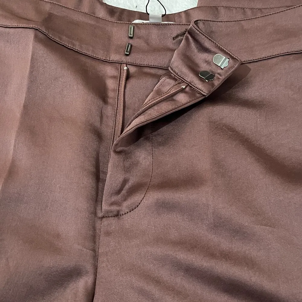 Nic + Zoe Luxe Satin Wide Leg Pants - Image 10