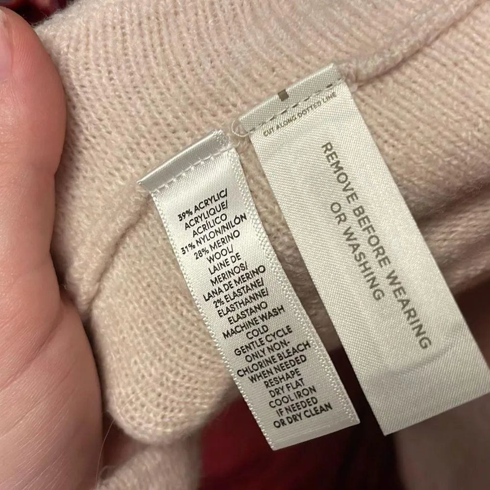 Loft New cream  sweater - Image 3