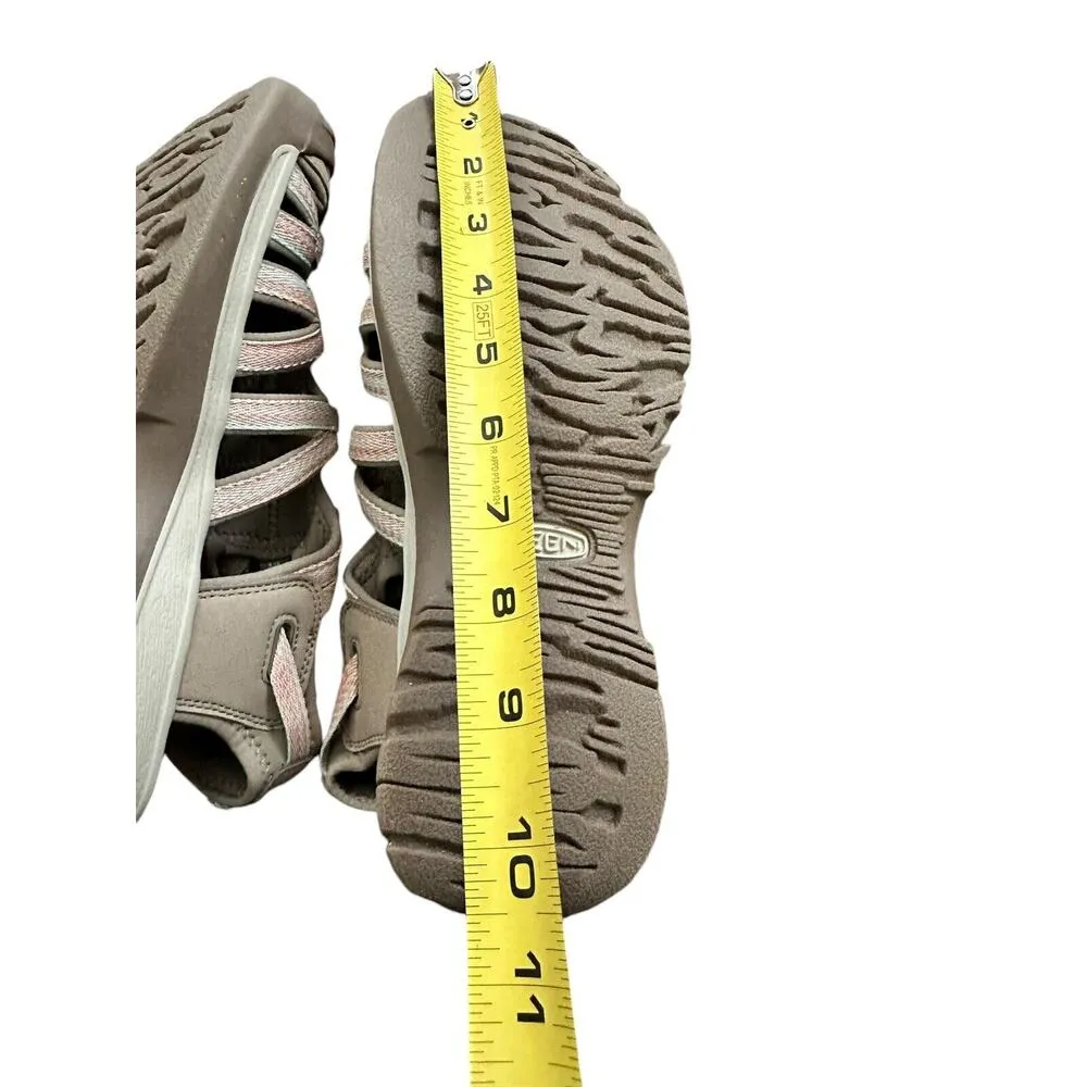 KEEN  Whisper Taupe/Coral waterproof outdoor  Sandal Size 10.5 NWB - Image 14