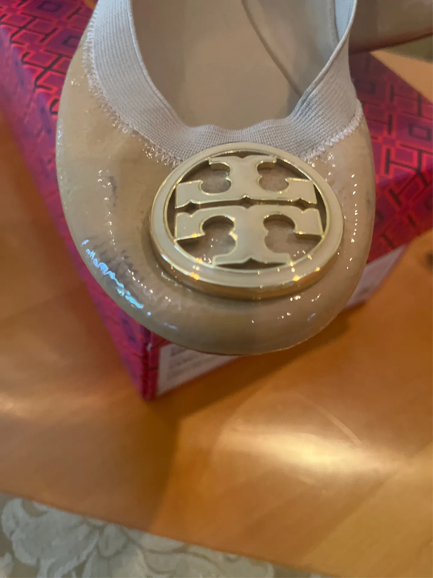 Tori Burch Caroline / Camellia Pink / Size 9 - Image 2