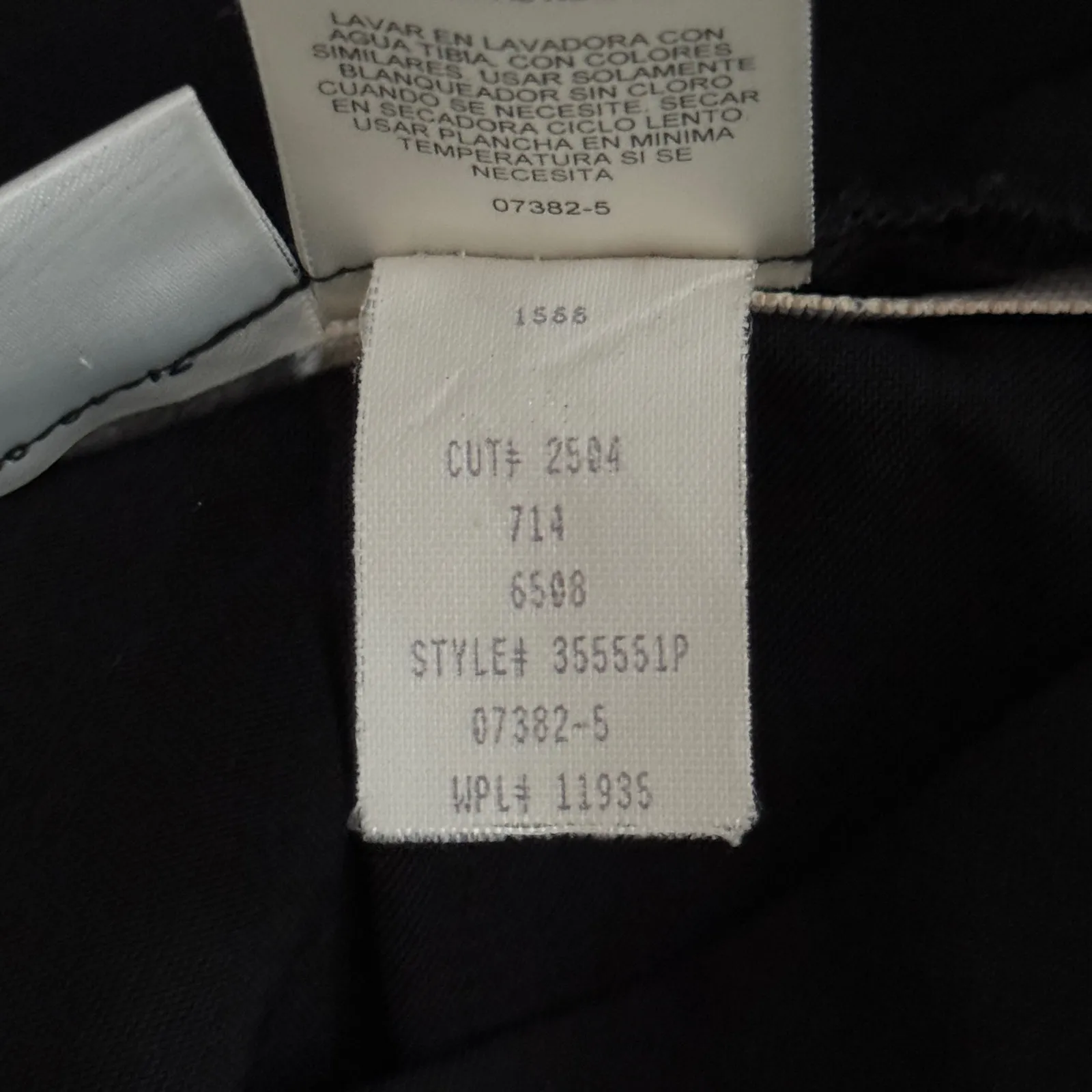 Liz Baker Skirt Black‎ A-Line Pleated Career Office Wear Corpcore Size 4 Petite - Image 8