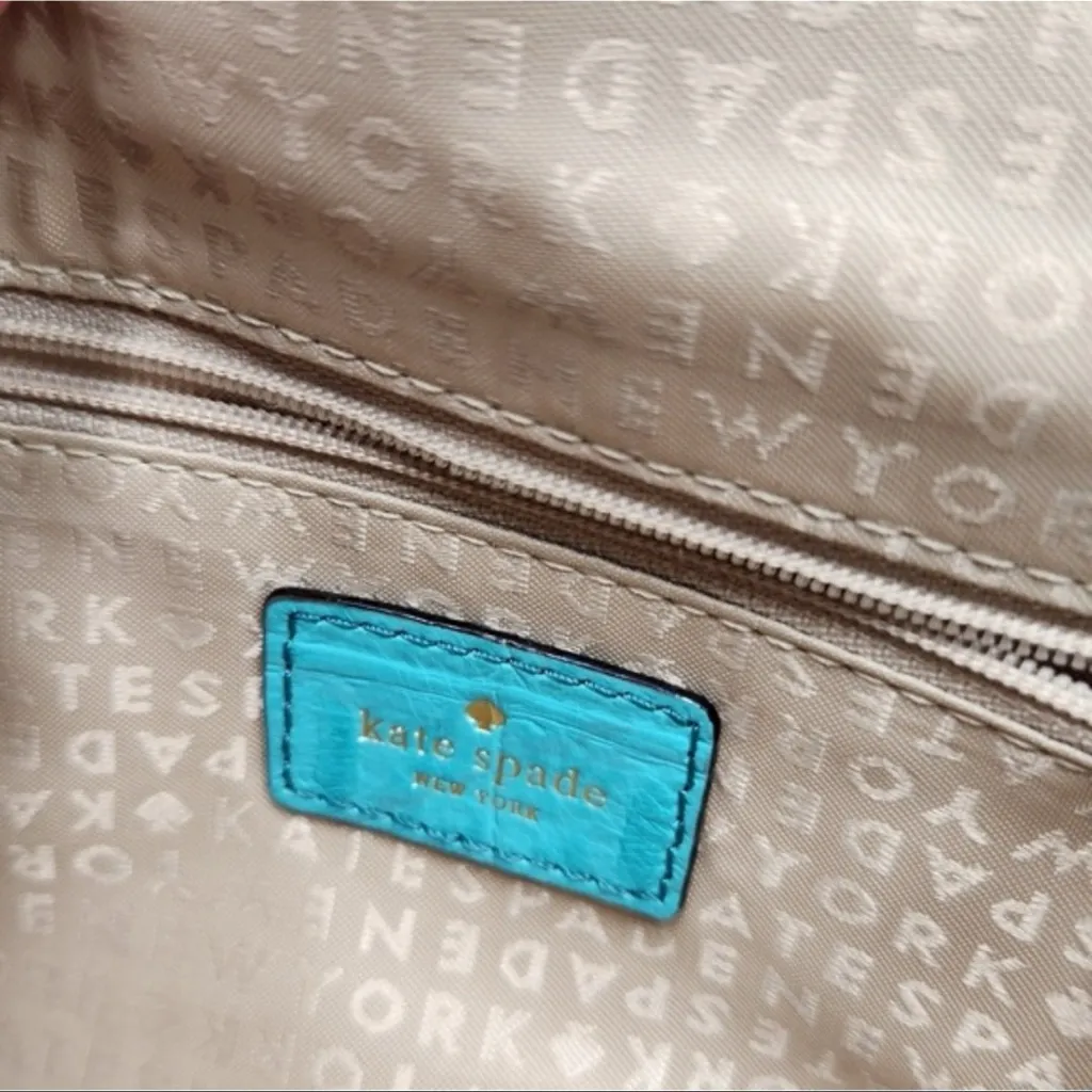 Kate Spade Orchard Valley Fiona Crossbody Bag – Turquoise Blue - Image 10
